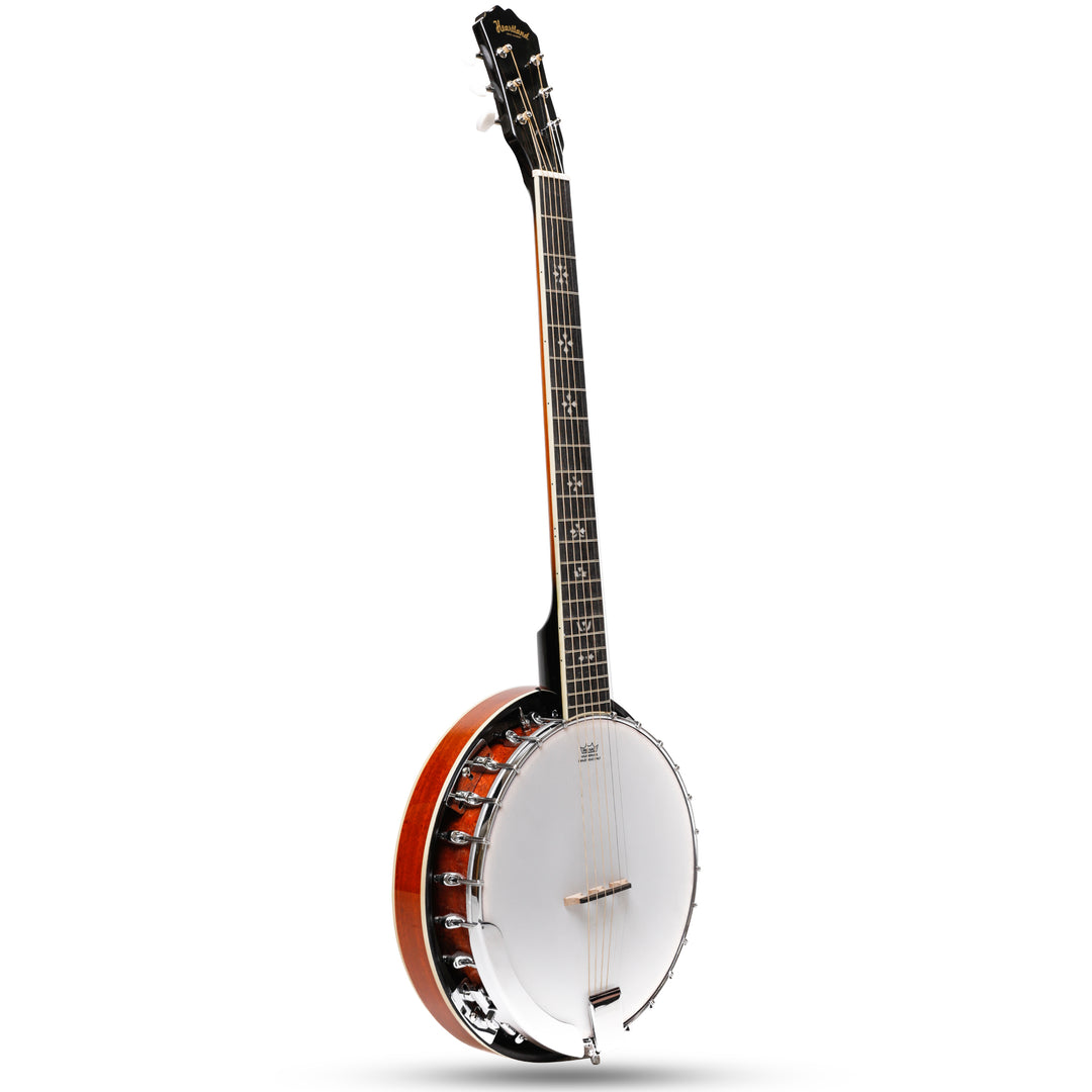 Heartland 6 String Irish Banjo - 22 frets