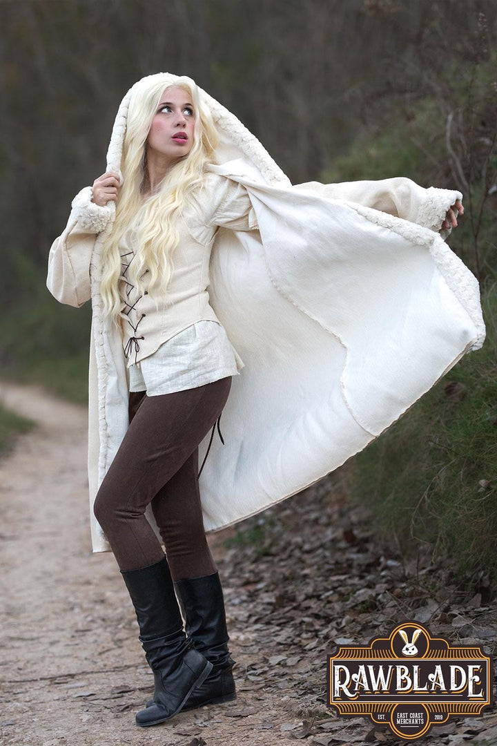Winter Empress Fur-Lined Coat