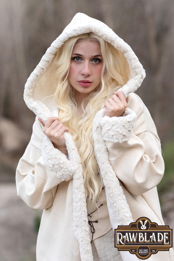 Winter Empress Fur-Lined Coat